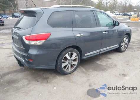 2013 Nissan Pathfinder Platinum z USA, uszkodzony, nr VIN 5N1AR2MM5DC619325